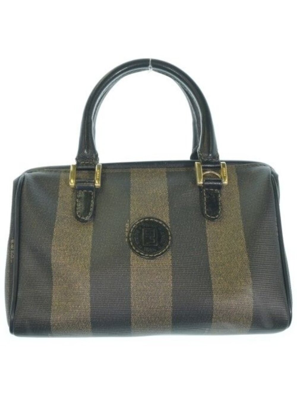 Fendi Boston Bag Travel Bag Black